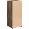 Sideboard Brown Oak Effect 40 X 42.5 X 93 Cm Engineered Wood