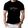 Men's Vintage VU Meter Audio Design T-Shirt - Retro Music Volume Print, Lightweight Breathable Summer Tee Suitable for Gym, Casual Wear & Music Events