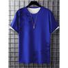 Fashion Splash Ink Graphic Printed T-shirt Clothing Large Size Short Sleeve T-shirts Top 2026 New Daily Casual Men's T Shirt