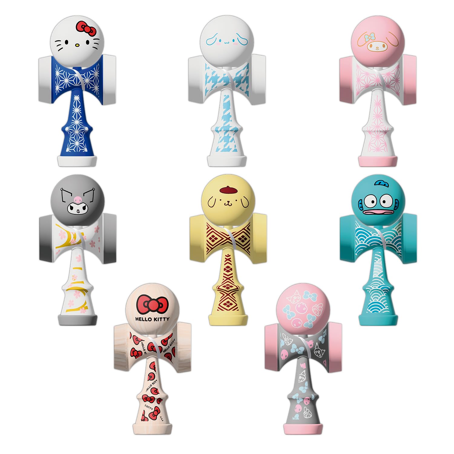 

Коллекционные мини-кендамы Sanrio с персонажами [BANDAI] (Ящик 9)