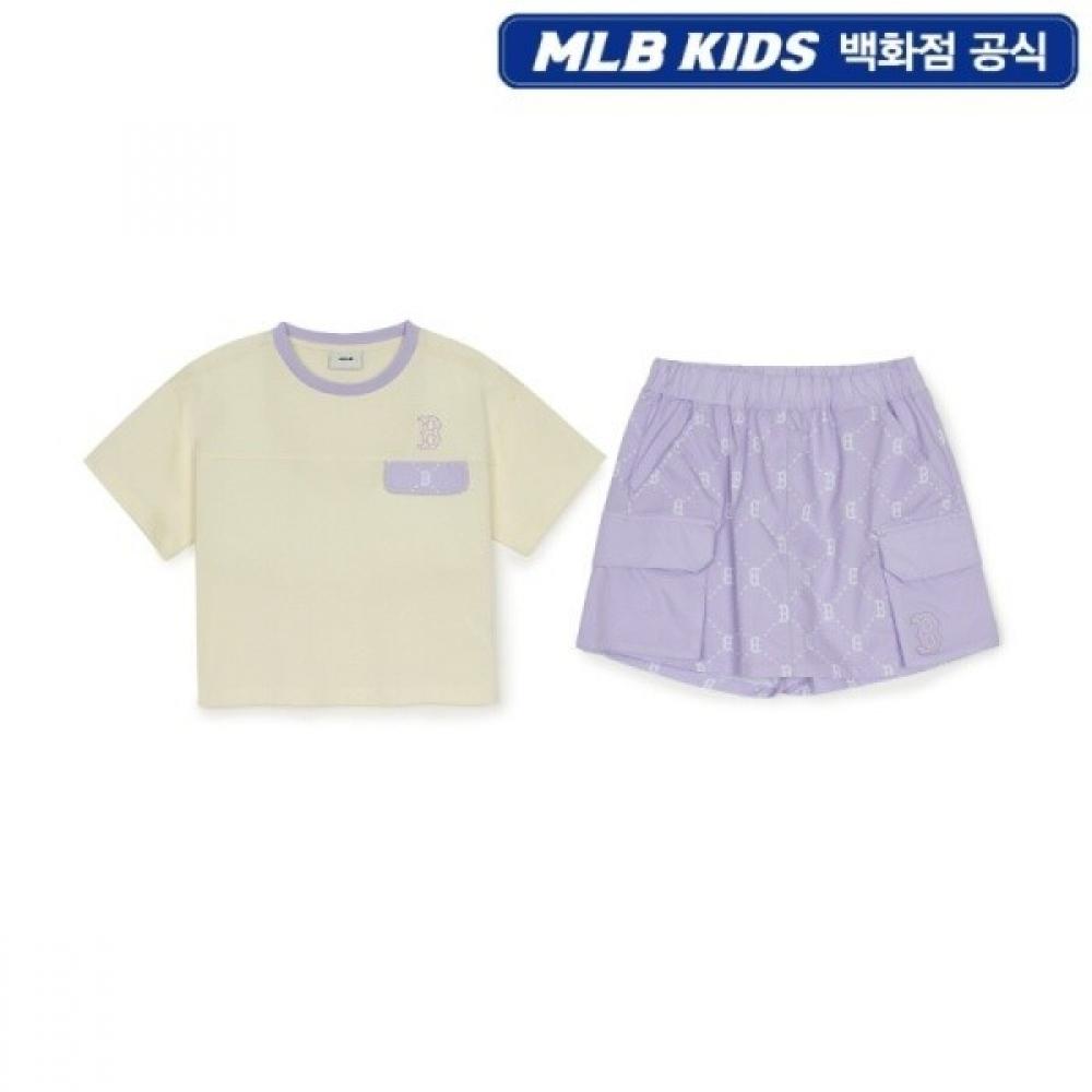 

Mlb Kids Mono OuTdoor Girls T shirT seT lavender/150