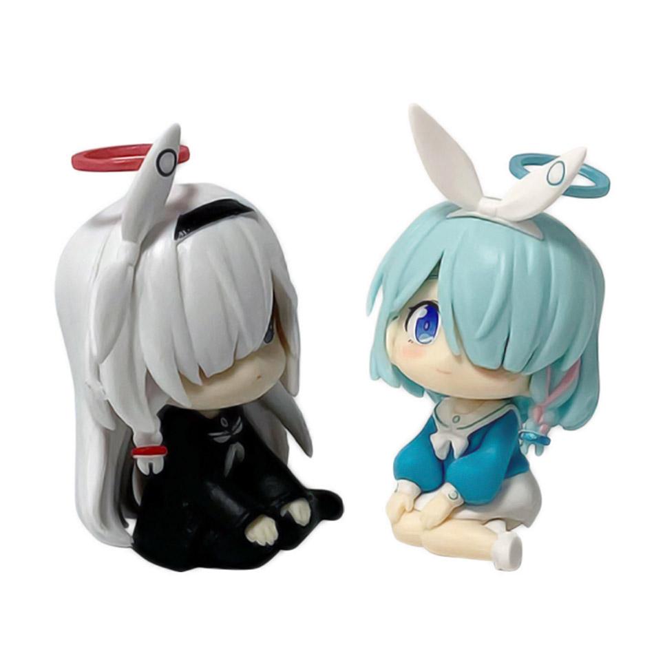 Hot Blue Archive Plana Arona Figure Pvc Anime Collect Anime Characters Ornaments Cute Cartoon Festival Christmas Gift