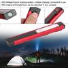 Outdoor Portable LED COB Magnetic Flashlight Emergency Work Lamp USB Charging White Red Light(white light red light )