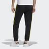Adidas Neo X Smiley Collab Track Pants With Cuff And Contrast 3-stripes Men Bottoms Black HB7411