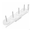 Acrylic Yarn Spindle Smooth Rotation Rotating Holder Untangled Crafting Tool for Knitters,