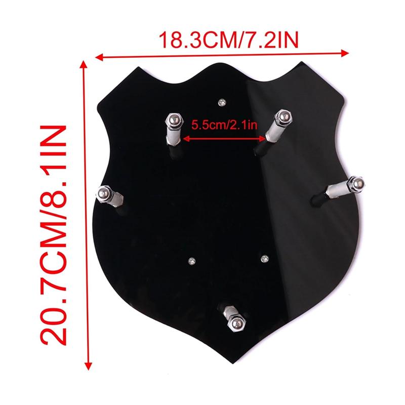 A20F-Sword Stand Wall Mounted Sword Wall Card Acrylic Sword Wall Display Card Shield Sword Stand