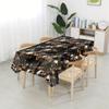 Skulls Pumpkin Rectangle Table Cloth for Table Decor Kitchen Dining Waterproof Reusable Tablecloth for Tables Party Picnic