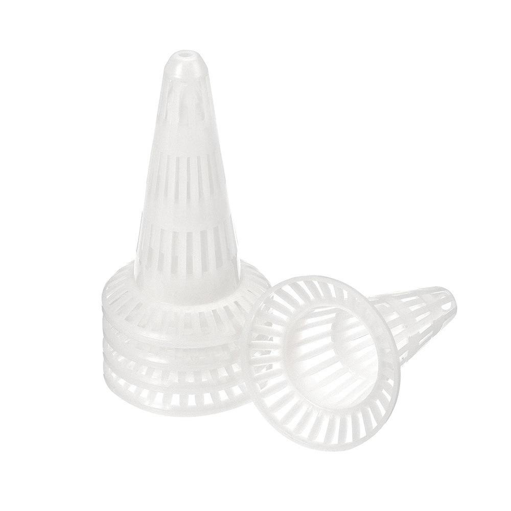 10pcs Leakproof Flower Pot Bottom Net Breathable Bonsai Pot Conical Bottom Durable Hole Mesh Cup