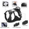 Adjustable Dog Harness Vest For Small, Medium Dogs No Pull, Escape Proof Reflective Easy Walk Puppy Harness, For Outdoor Walking