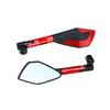 Kolip Motorcycle Rear View Mirrors, Aluminum Alloy Pentagonal Side Mirrors, Handlebar Mount Universal For Motobiker ATV