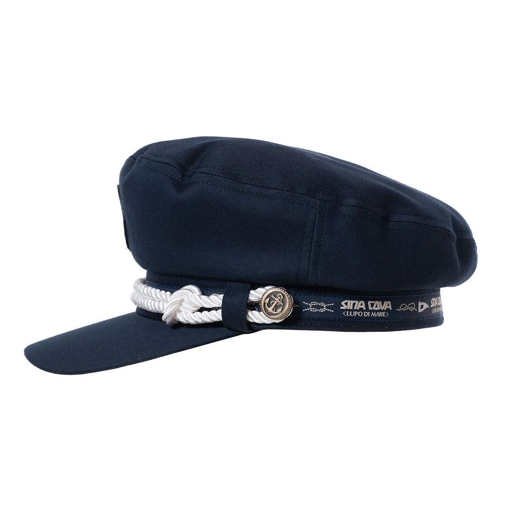 [Sinacova] Captain hat, sailor hat, captain hat, cotton, adjustable size, marine accessories, marine goods, marine miscellaneous goods, 19177700290F