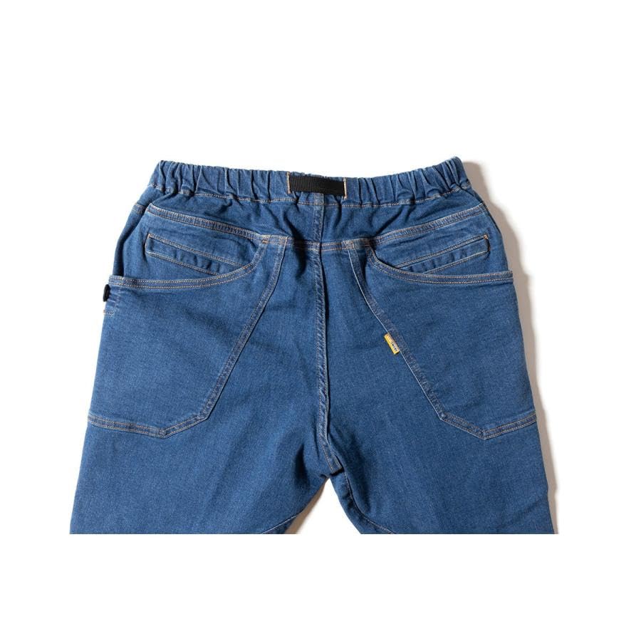 GripSwany JOG 3D Wide Camp Pants Denim Wide Camp Light Size L 2.0 GSP-59V2 Pants, Indigo,