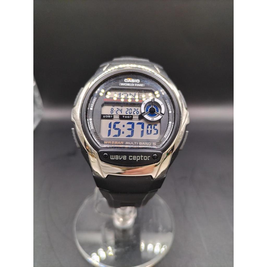 Used CASIO WV-M60R wristwatch