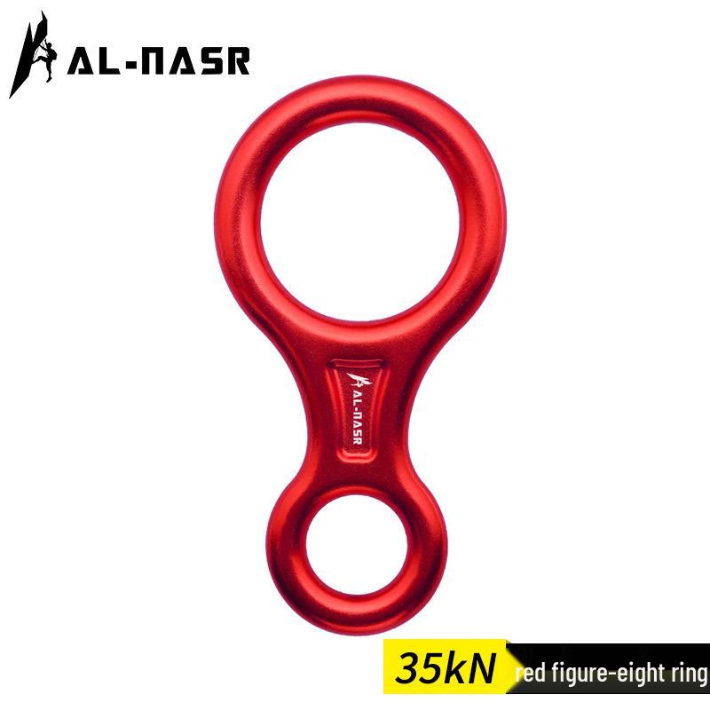 Figure Eight Ring Descender for Outdoor Climbing & Rappelling