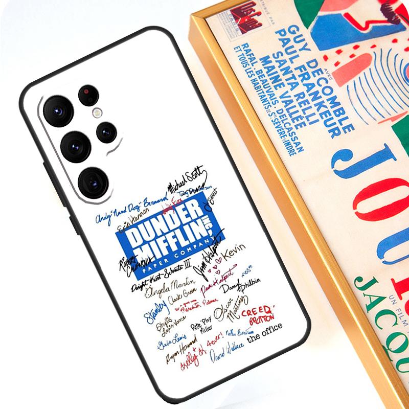 The Office TV Show Case For Samsung Galaxy S24 S23 S22 Ultra Note 20 10 Plus S8 S9 S10 S20 FE S21 FE Cover