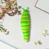 Colorful Caterpillar Fidget Toy Funny Bendable Cute Portable Stress Relief Decompression Kids Adults Slug Sensory Toy Birthday Gift