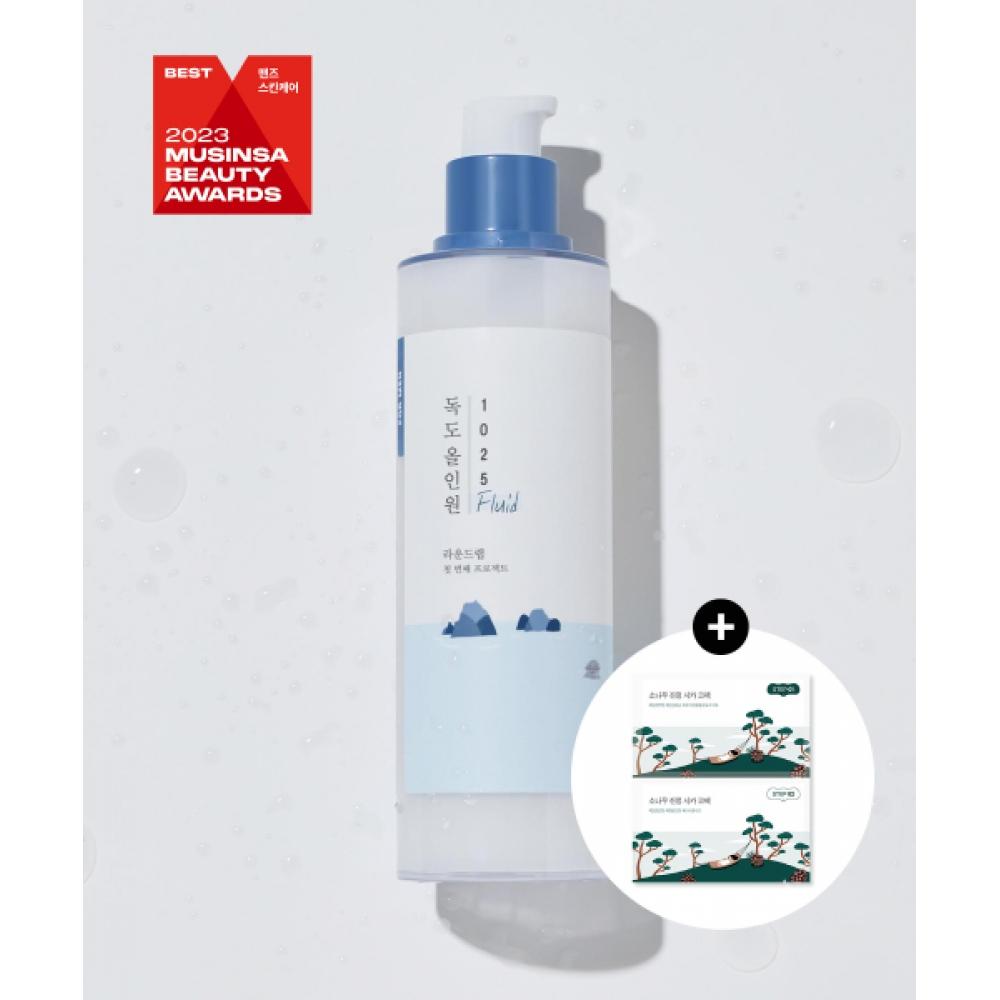 Roundlab [1 Free PIne Nose Pack] For Men 1025 Dokdo All In One Fluid 200ml none