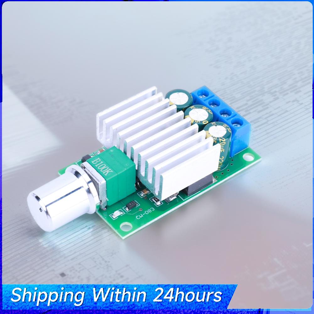 

10A 12V-30V Adjustable Speed Regulator 12V 24V Dimmer Control Switch Adjustable Speed Control Switch for Fan Motor LED Light China Mainland