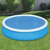 PE Film Round Solar Pool Cover for Swimming Pools Summer Waterproof Pool Tub Dustproof Covers Outdoor Garden Blanket Accessories
