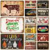 Metal Sign Room Vintage Metal Plate Home Decoration Luxury Wall Decor Items Art Mural Bar Retro Plates Tin Sign Poster Man Cave