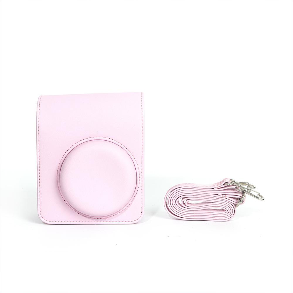 For Instax Mini 11 Camera Case PU Leather Soft Protective Case Trave Bag for Fujifilm Film Camera Bag with Shoulder Strap