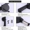 NEWOutdoor Barbecue Fan Hand-cranked Air Blower Portable BBQ Grill Fire Bellows Tools Picnic Camping Accessories Barbeque