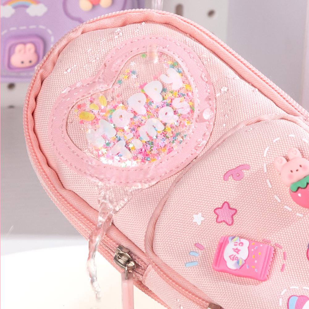 High Appearance Level Large-capacity Schoolbag And Pen Case Primary School Stationery Bag And Box Multi-functional Pen Case