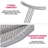 Multi Height Adjustable Premium Board Cover Household Portable Iron Rest Foldable Standing Ironing Board