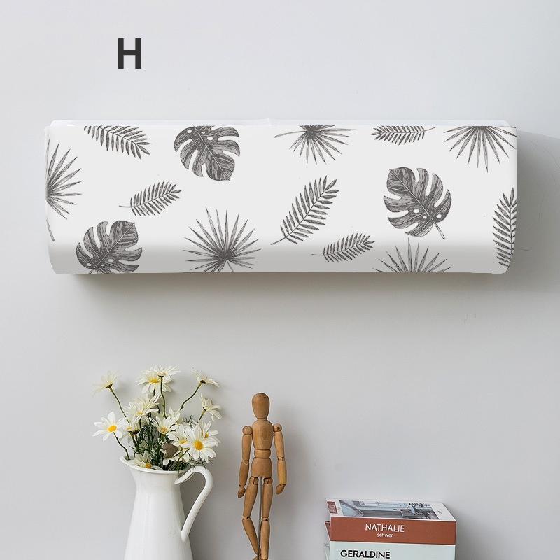 Nordic Air Conditioner Deksel Innendørs Pastoral Hengende Air Conditioning Beskyttelsesklut Støvtett deksel Ins Home Decor Protection Case