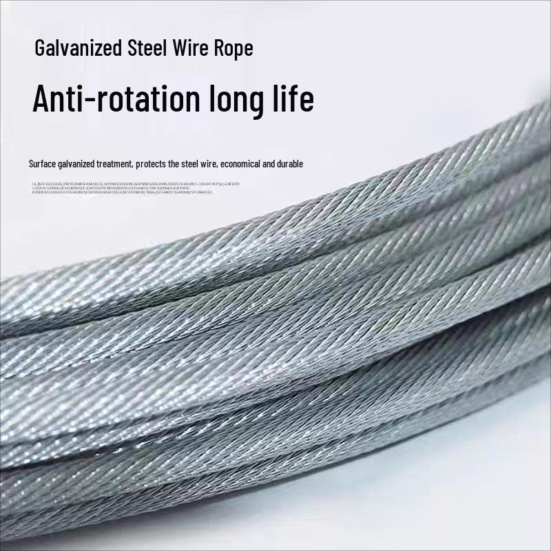 Anti-Rotation Galvanized Steel Wire Rope