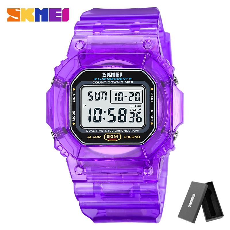 SKMEI 1999 Multifunctional Down Date Wristwatch reloj hombre Back Light Display Stopwatch Digital Watch Mens 5Bar Waterproof