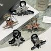 Large Glittering Five-Point Star Hair Clip for Women - Updo Claw Clip, Short Permed Hair Shark Clip, Half-Up Hairpin