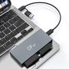 CFast Card Reader Read 6 Cards Simultaneously Memory Stick Pro Duo Adapter 5Gbps USB Card Reader for CFast/CF/MS/SD/TF/XD Card