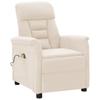 Day and Night - Day and Night Electric Massage Chair Beige Microfiber Fabric