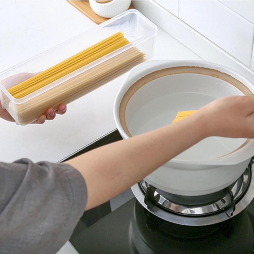 Noodle Food Preservation Box Portable Noodle Spaghetti Container Clear Food Grade Noodle Container Fridge Storage Container