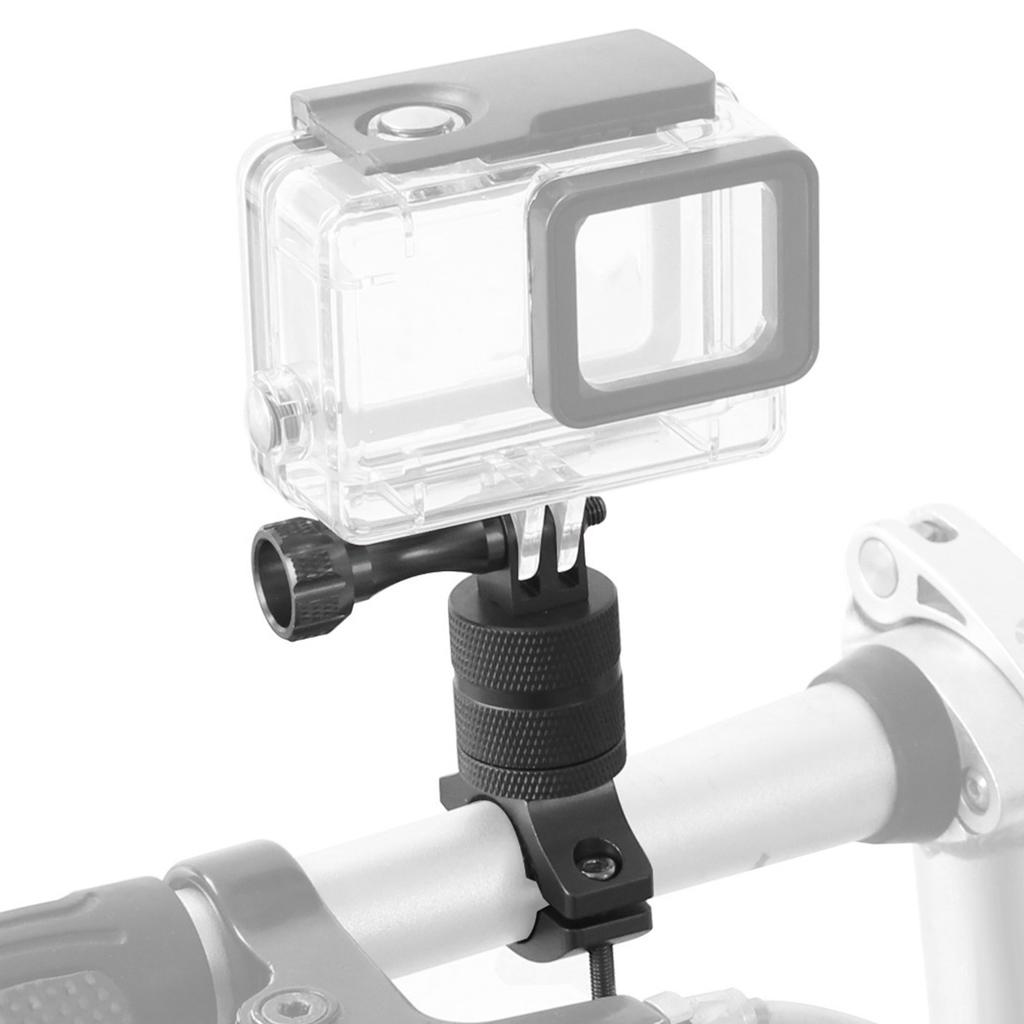 Bike Camera Handlebar Mount for DJI Hero Aluminum Alloy Bike Camera Fixing Bracket Clamp Black