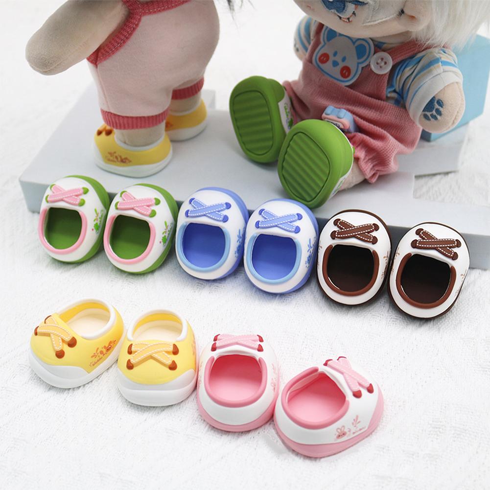 20cm Cotton Walking Shoes Cotton Dolls Casual Shoes Sports Shoes Cute Cartoon Cotton Doll Shoes