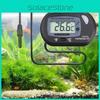 St-3 Electronic Temperature Meter For Fish Tanks Accurate Measurement Plastic Material Wide Temperature Range