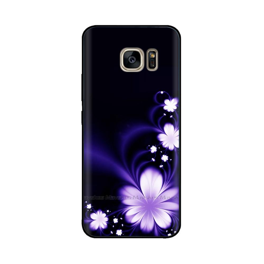 Black Silicone Case For Samsung Galaxy S6 Edge Case Soft TPU Cover For Samsung Galaxy S6 S 6 Edge Case Cover Bumper Coque Para