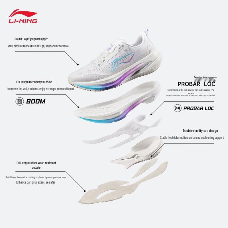 Li-Ning Wushi 5S 5.0 Women's Running Shoes