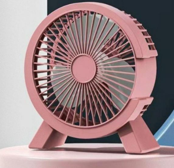 

Мини Тихий Настольный USB Вентилятор с Мультяшным Дизайном для Общежитий розовый