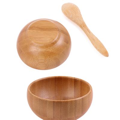 Miska na maskę Miska na maskę do twarzy Eco Bamboo Zestaw narzędzi do mieszania masek