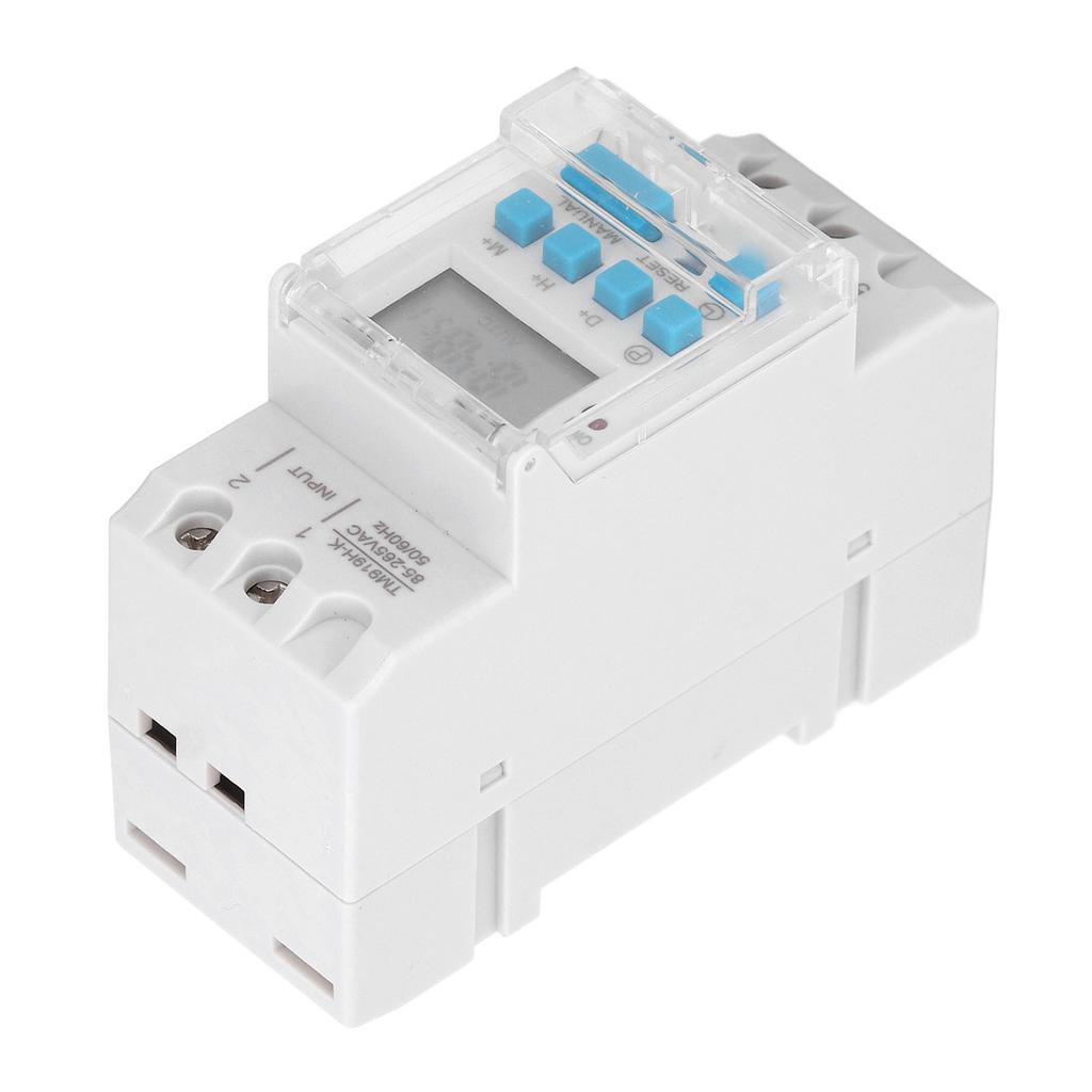7 Days Programmable Timer Switch Digital LCD Display Electronic Countdown 24 Hours 16A TM919HK