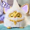Hasbro Furby White Gold Interactive Toy for Boys and Girls Ages with Fashion Animatronic Motorized Plush Toy for Japanese and Furby Authentic &