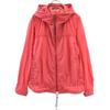 Unused Johnbull Long Sleeve Garment Die Zip Hoodie L Red Nylon Men's Used
