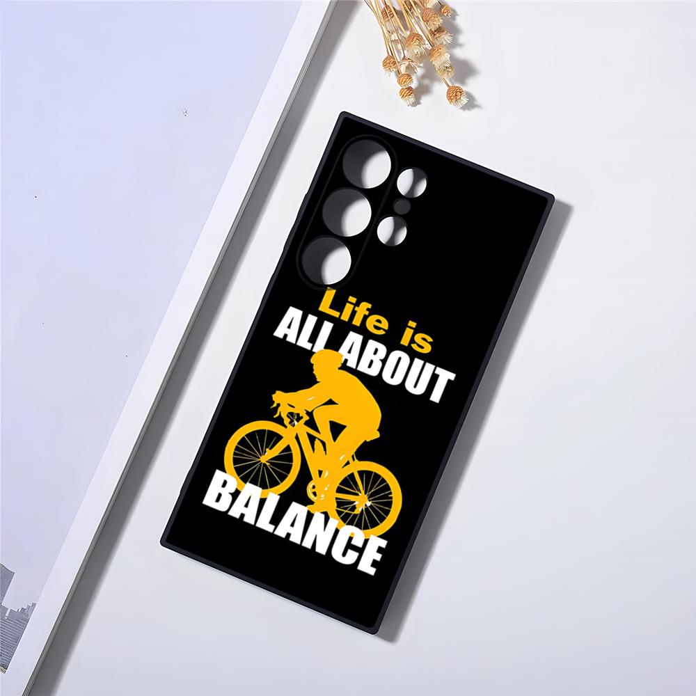 Tour De France Bicycle Exercise Phone Case For Samsung S24 Ultra S23 Fe S22 S20 S21 Plus Galaxy A54 A34 A24 A53 Note 20 Cover