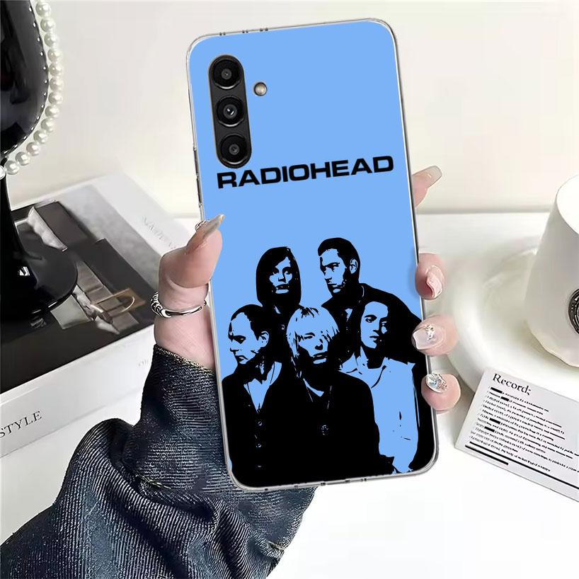 Bnad R-Radiohead Phone Case For Samsung Galaxy A13 A14 A15 A16 A17 A53 A54 A55 A56 A57 A33 A34 A35 A36 A37 A23 A24 A25 A26 Galax