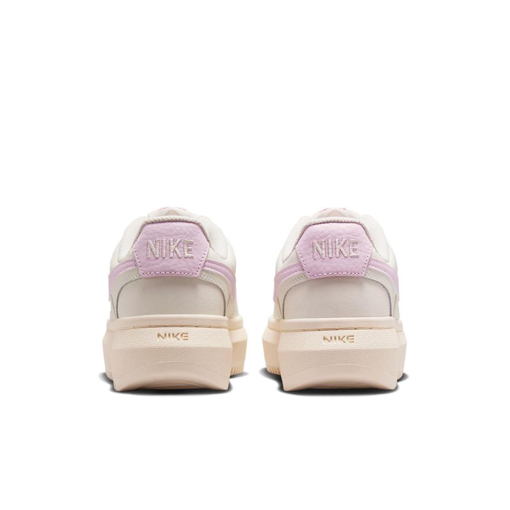 IB4480-133 Nike Court Vision Alta Sail Pale Ivory Light Crimson Pink (Women's)