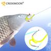 10Pcs New Super Sharp Automatic Fishing Hook Second Generation Female Sun Barb Double Hooks Sea Carbon Steel Barbed Fishhooks 260319