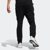 adidas Solid Color Small Logo Track Pants Men Bottoms Black H39255